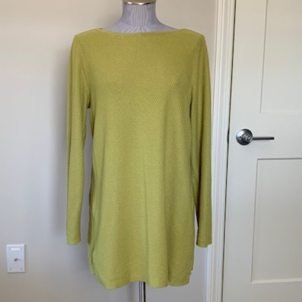 J Jill Green Sweater Tunic (M Tall)